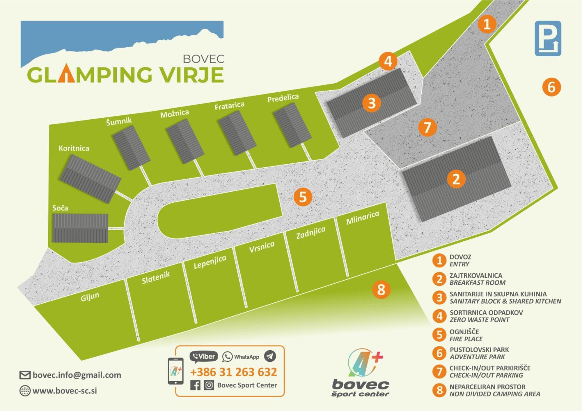 Glamping Virje Hotel Bovec Eksteriør billede